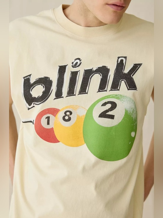 Vintage Other - Giant Vintage Blink 182 Graphic Heavyweight Muscle Tee